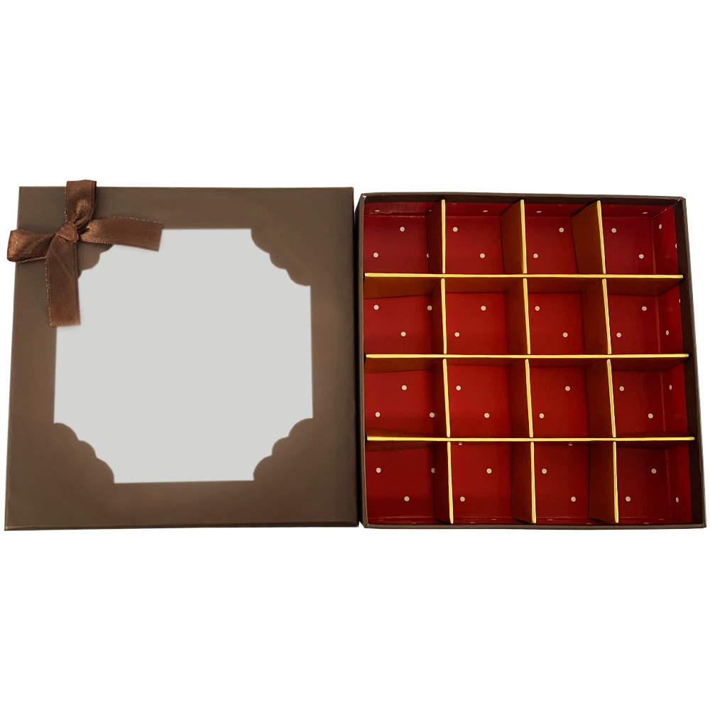 Wholesale Luxury Chocolate Candy Sweet Custom Gift Box - 16 Grids ...