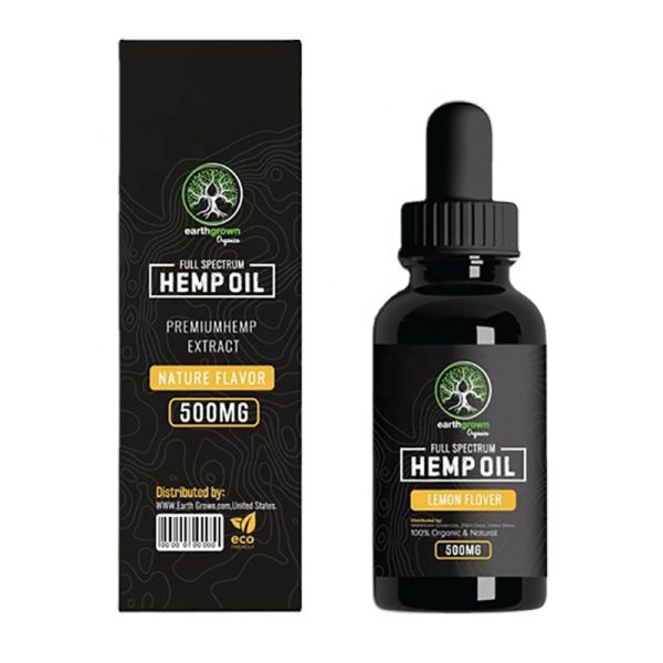 CBD Oil Packaging in USA Canada - Bottle Labels - Packaging Box -1