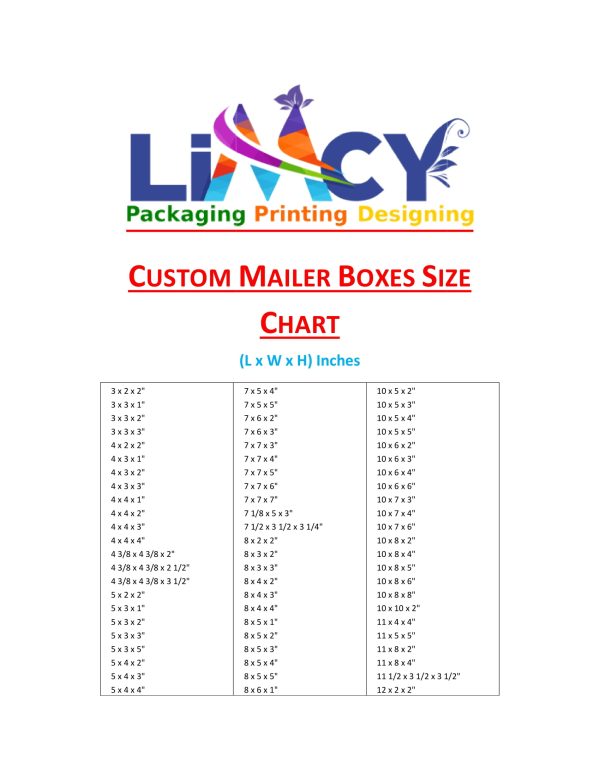 Custom Mailer Boxes - Wholesale - No Minimum - Cheap Price