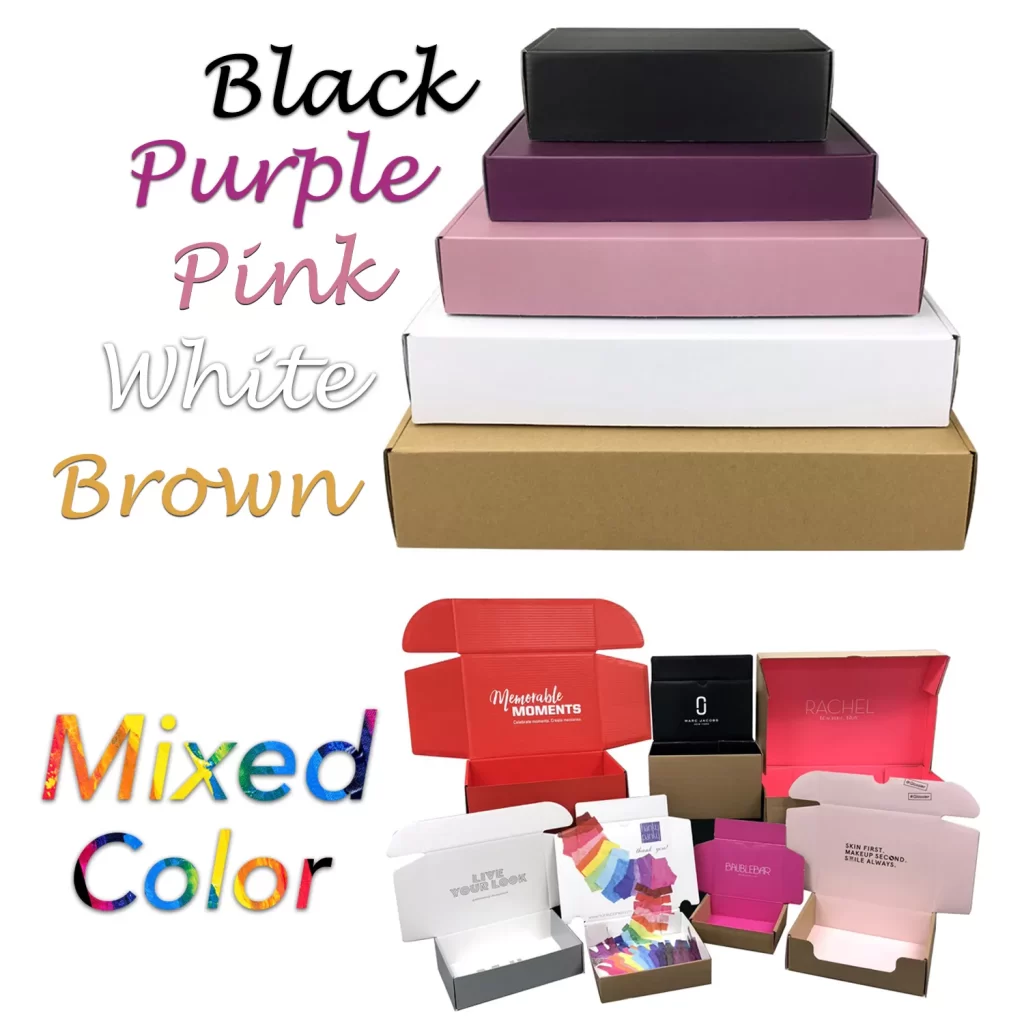 Mailer Boxes Color Selection