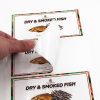 Rectangle Restaurant Stickers
