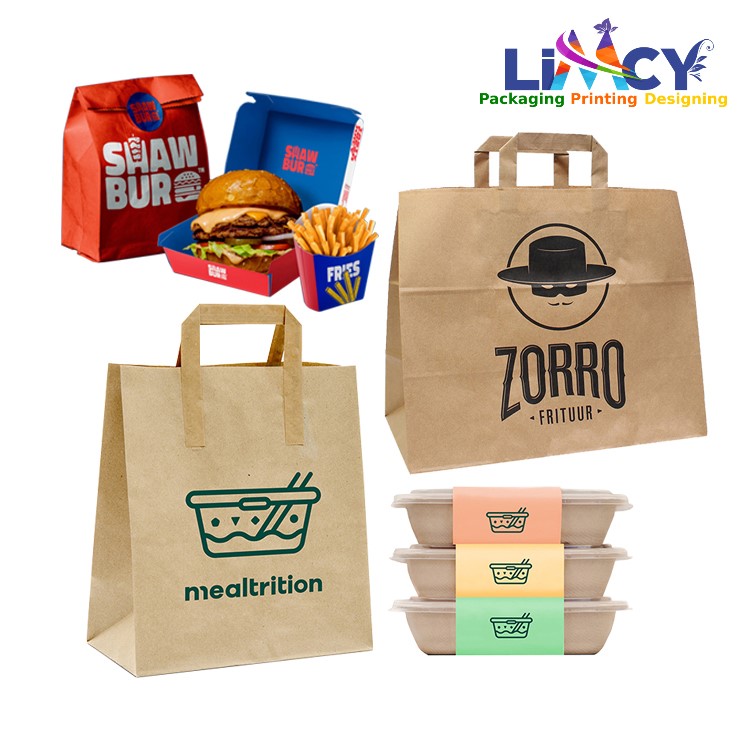 Greenville wholesale custom food boxes & custom takeout bags