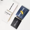 Eco Friendly Logo Print Paper Band Sock Packing Sleeve