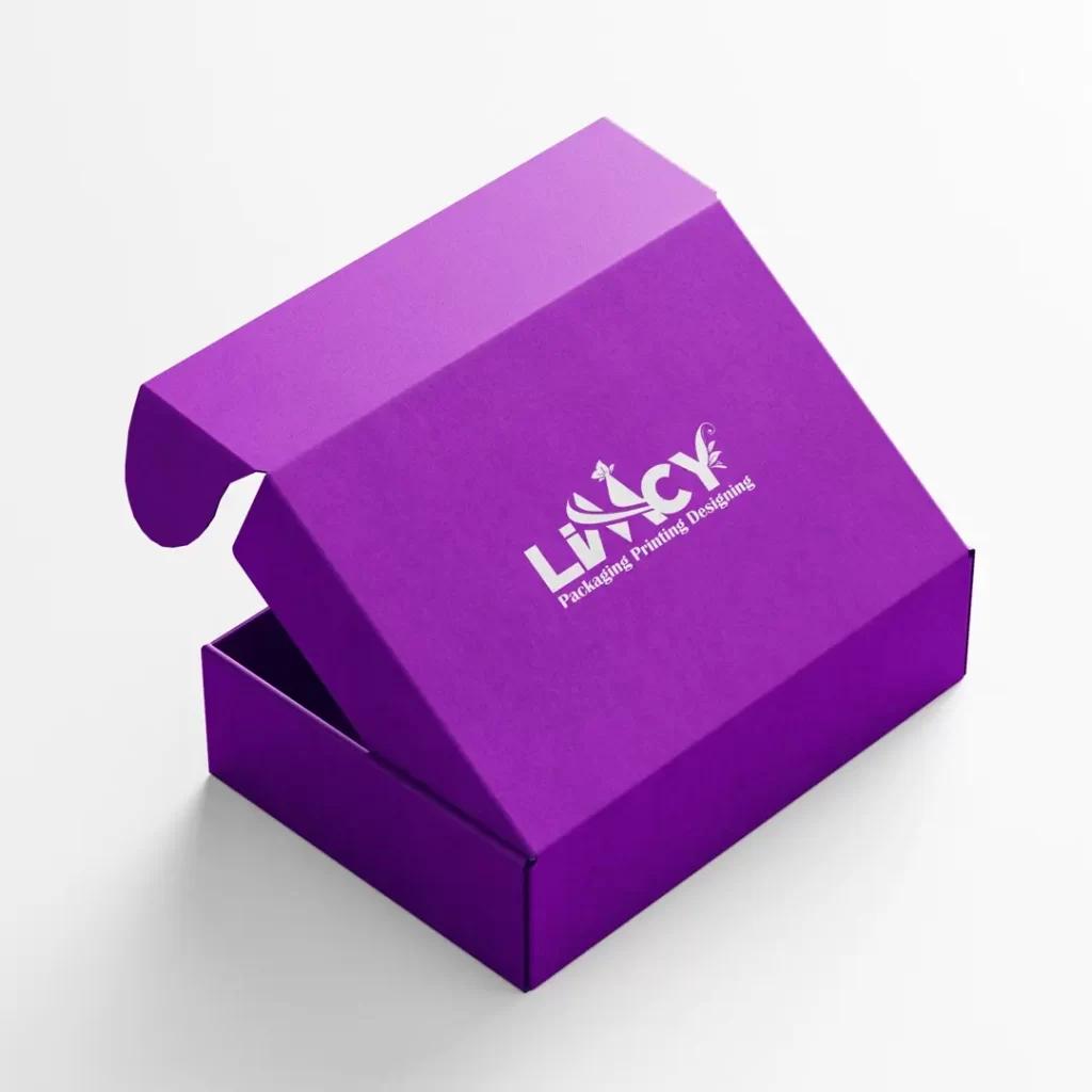 A purple box displaying the Limcy logo, centered and clearly visible.