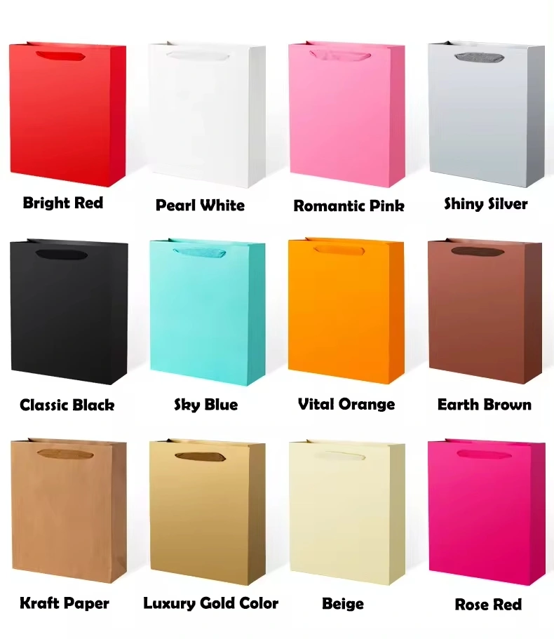 Vertical-Style-Paper-Bags-With-Ribbon-Handle-12-Colors