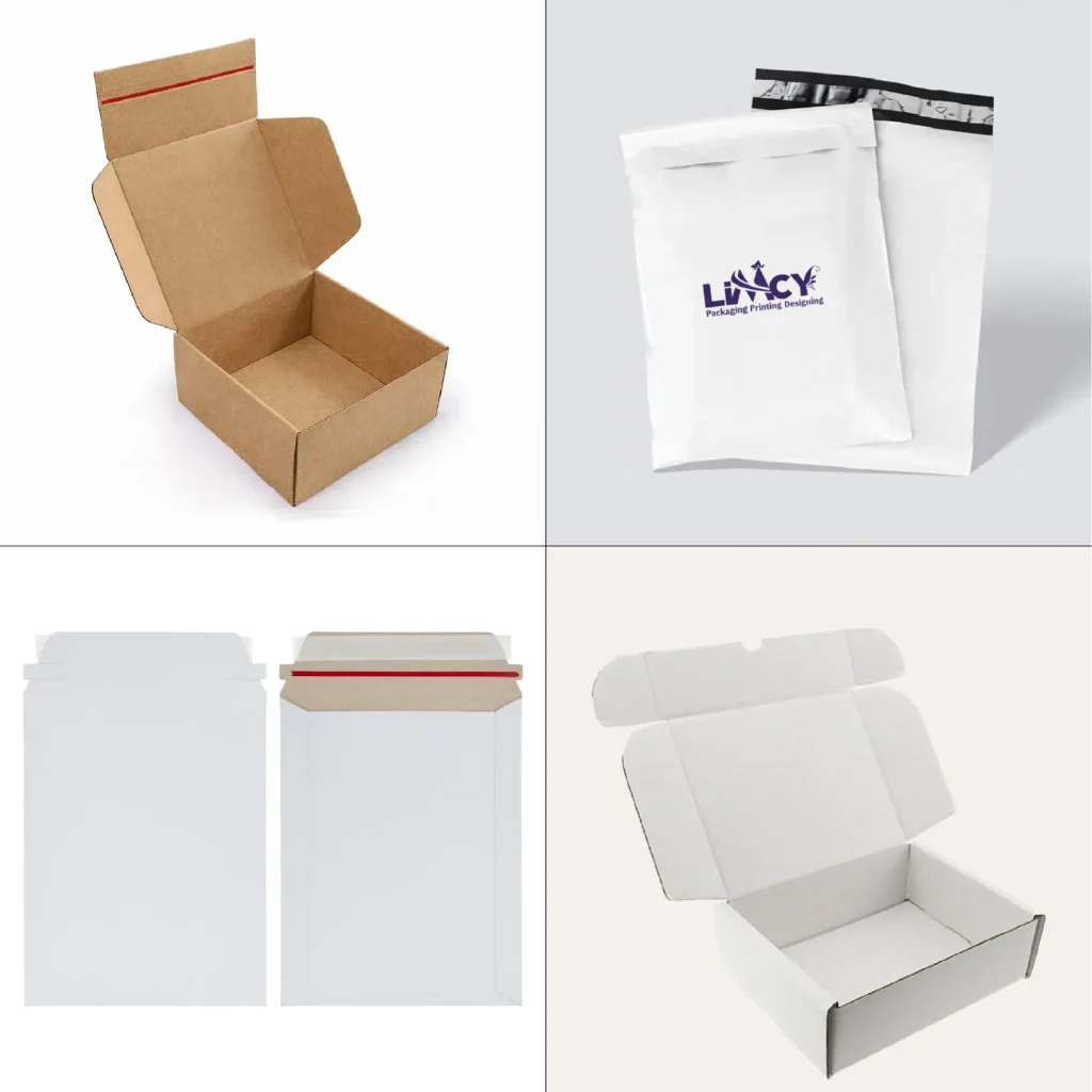 Shipping Packaging Solutions for Small Online Stores with mailers and boxes by Limcy.