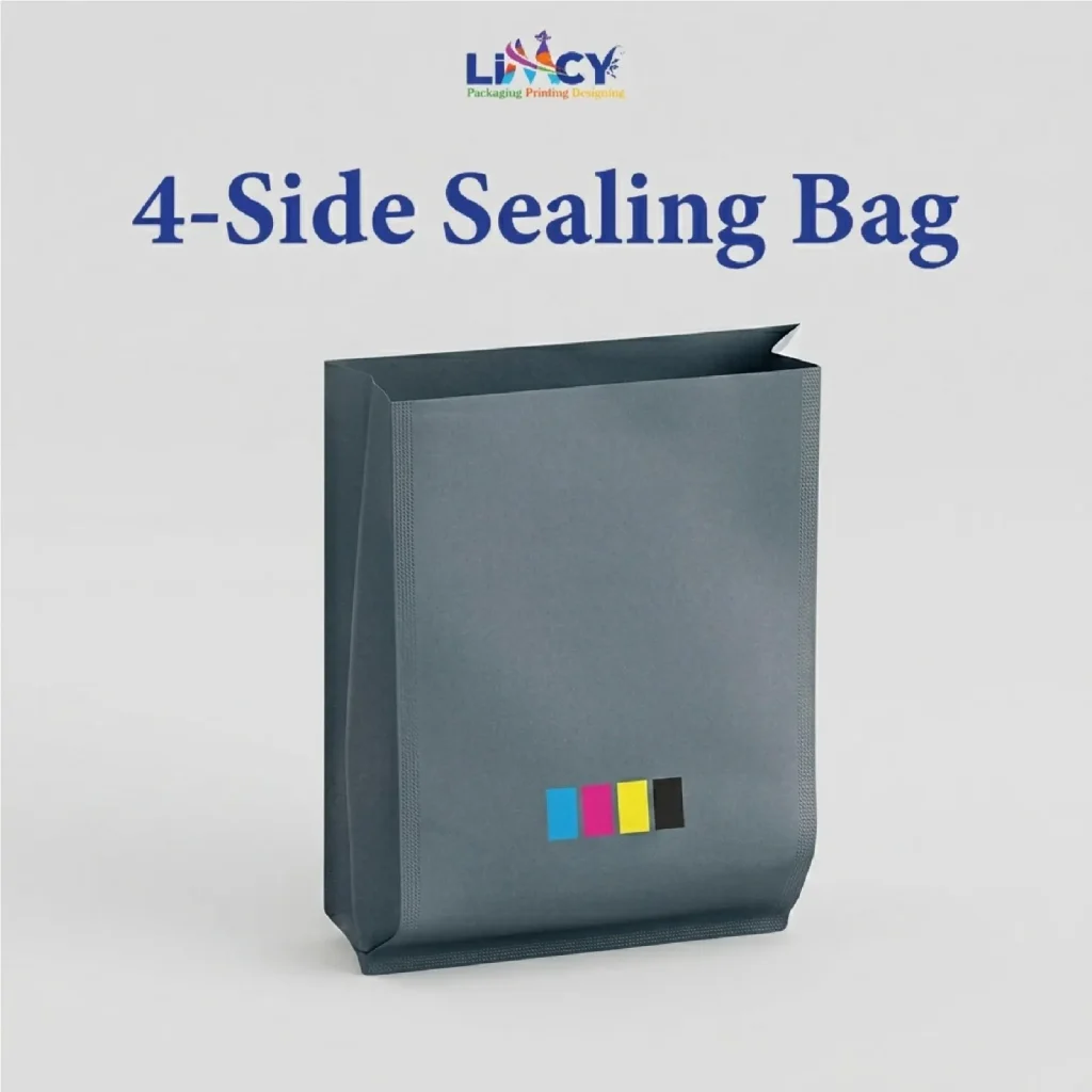 4 Side Sealing Pouch for Secure and Durable Flexible Packaging Solutions.