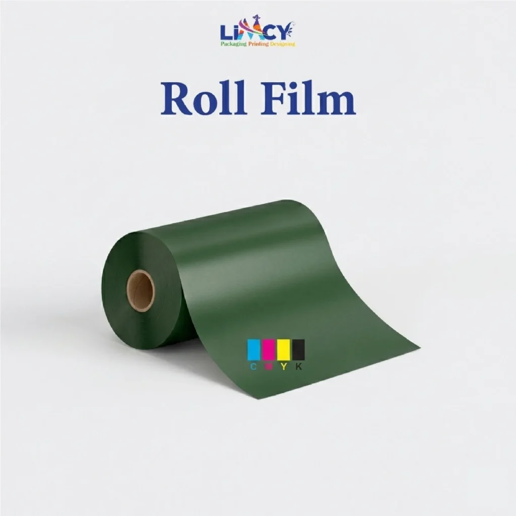 Custom Printed Roll Film Packaging Material for Automatic Packing Machines.