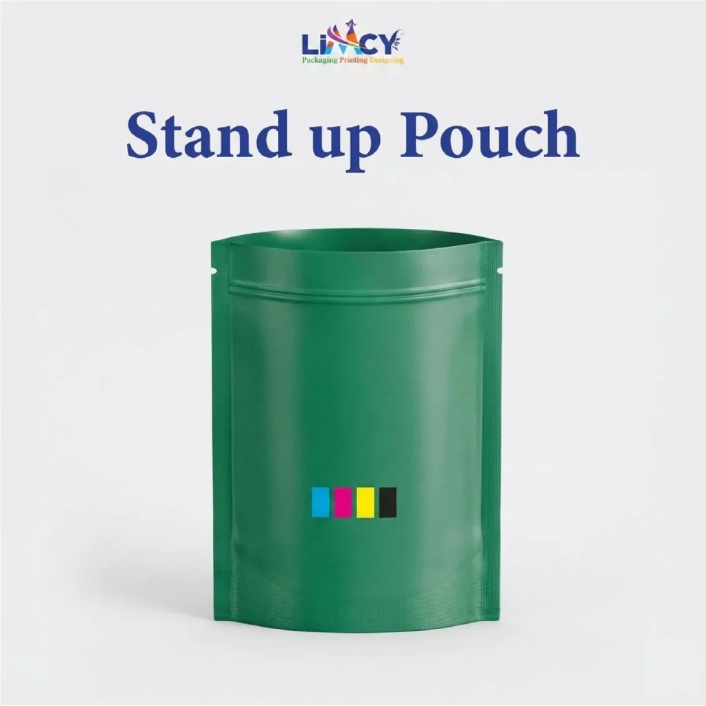 Stand-up pouch for food, coffee, and flexible packaging bags solutions.