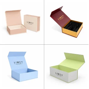 Non-Folding Rigid Boxes with Magnetic Closure