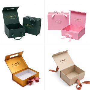 Non-Folding Rigid Boxes with Ribbon