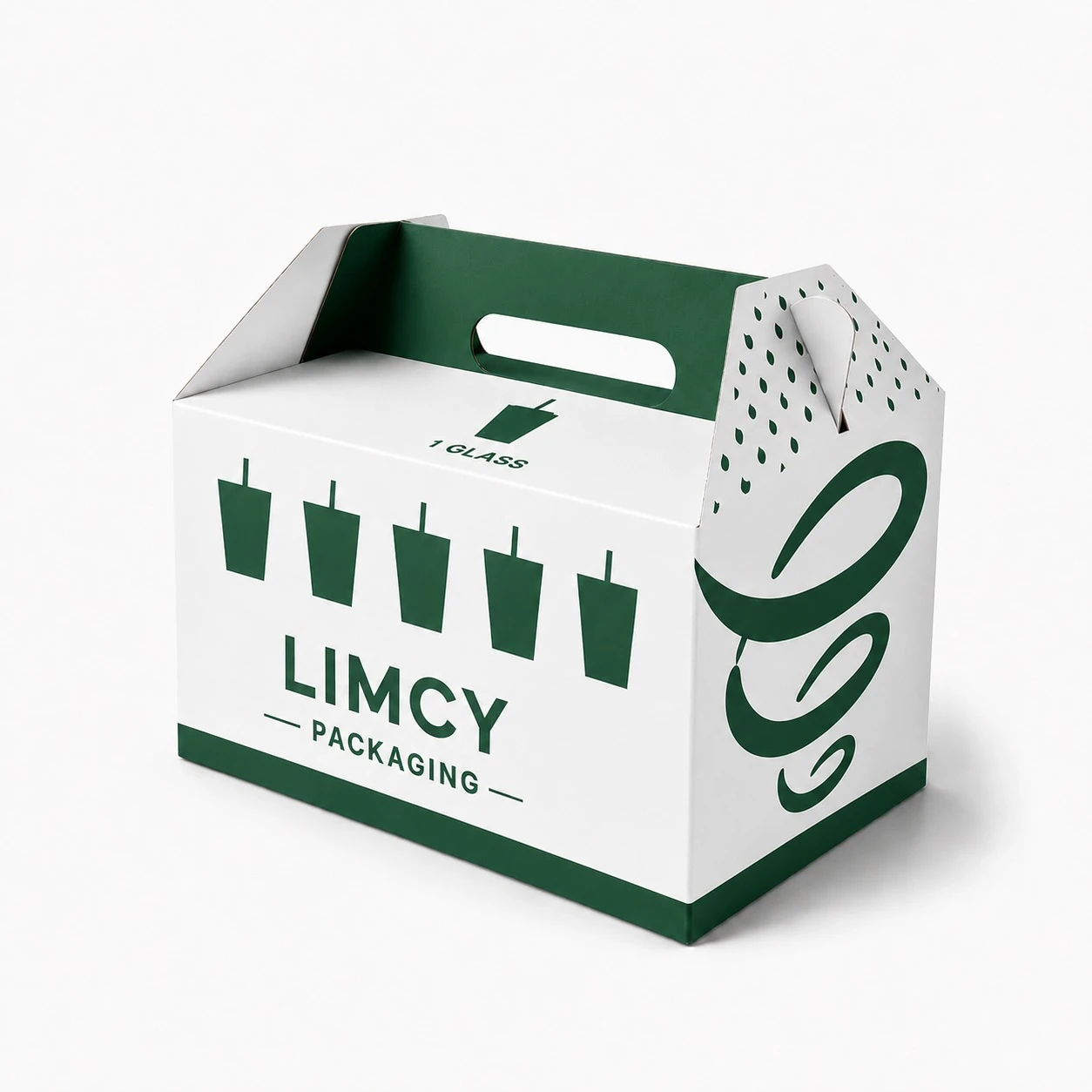 Custom Corrugated Takeout Boxes with Handle - Image 7