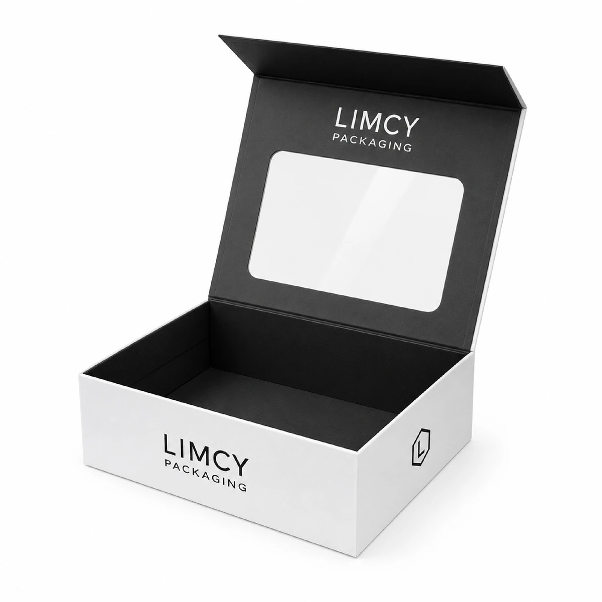 One Piece Non Folding Rigid Boxes with Window - Image 3