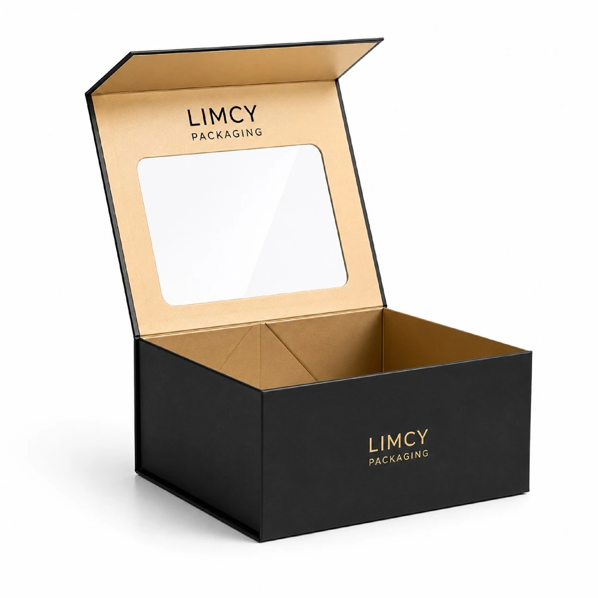 One Piece Non Folding Rigid Boxes with Window - Image 4