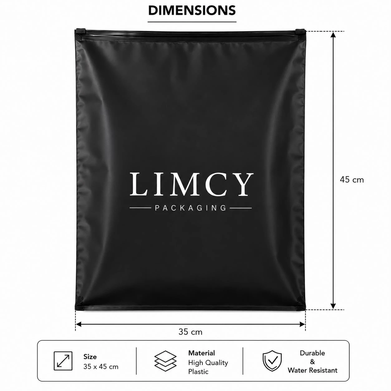 Custom Black Ziplock Bags - Image 11