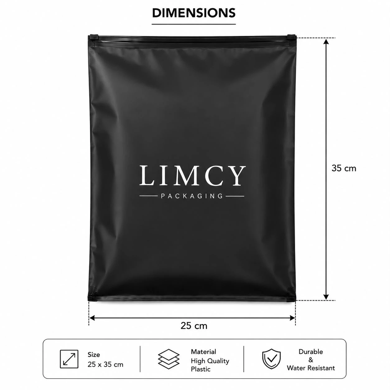 Custom Black Ziplock Bags - Image 15