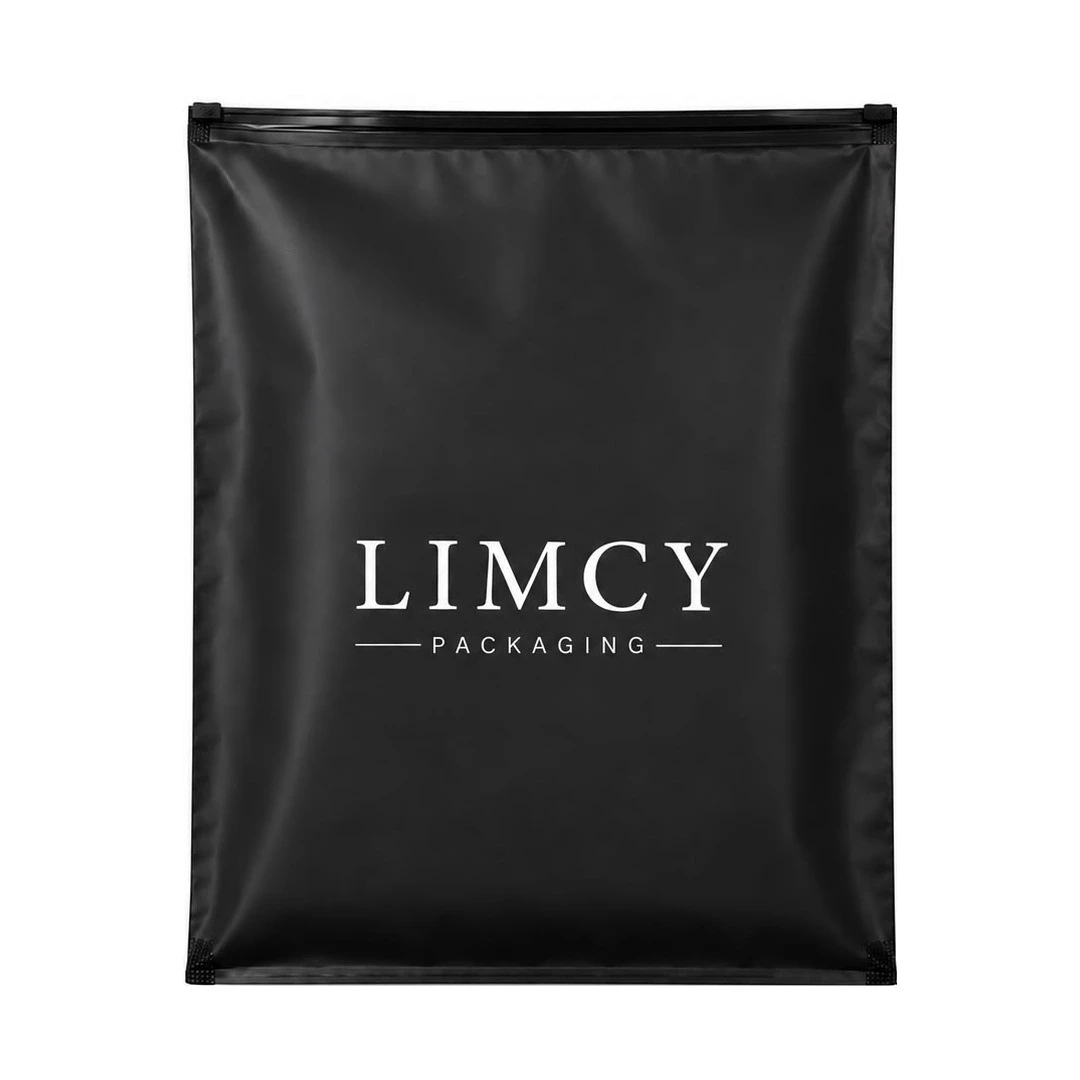 Custom Black Ziplock Bags - Image 3