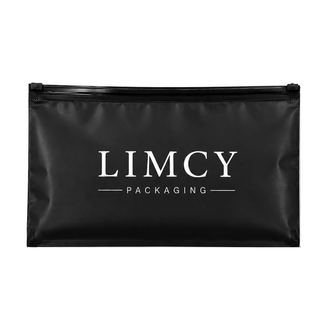 Custom Black Ziplock Bags - Image 2