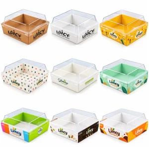 Two Piece Custom Sushi Boxes